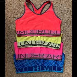 Under armour sports bras